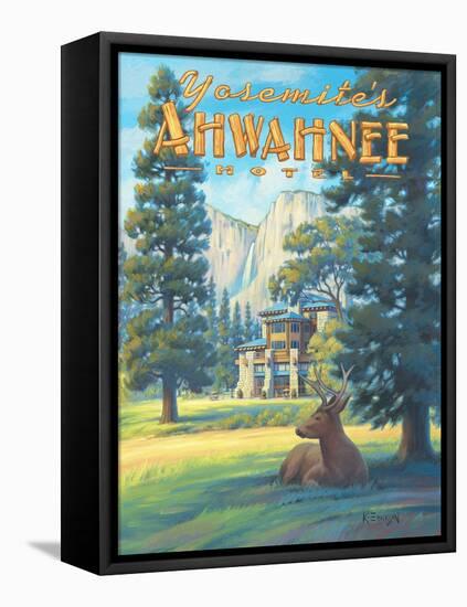 Ahwahnee Hotel-Kerne Erickson-Framed Stretched Canvas