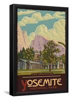 Ahwahnee Lodge, Yosemite National Park, California-null-Framed Poster