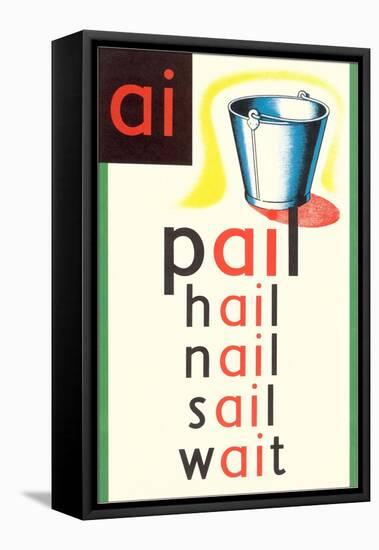 AI in Pail-null-Framed Stretched Canvas