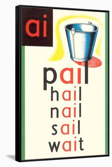 AI in Pail-null-Framed Stretched Canvas