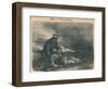 'Aid for the Fallen', 1914, (1914)-Thomas Brock-Framed Giclee Print