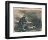 'Aid for the Fallen', 1914, (1914)-Thomas Brock-Framed Giclee Print