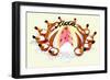 Aida Bomb Cake-null-Framed Art Print