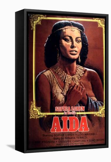 Aida, Sophia Loren, 1953-null-Framed Stretched Canvas