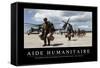 Aide Humanitaire: Citation Et Affiche D'Inspiration Et Motivation-null-Framed Stretched Canvas