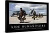 Aide Humanitaire: Citation Et Affiche D'Inspiration Et Motivation-null-Stretched Canvas