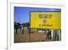 Aids Sign in the Village of Gimbii, Oromo Country, Welega State, Ethiopia, Africa-Bruno Barbier-Framed Photographic Print