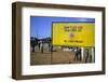 Aids Sign in the Village of Gimbii, Oromo Country, Welega State, Ethiopia, Africa-Bruno Barbier-Framed Photographic Print