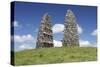 Aignish Farm Raiders Monument, Lewis, Outer Hebrides, Scotland, 2009-Peter Thompson-Stretched Canvas