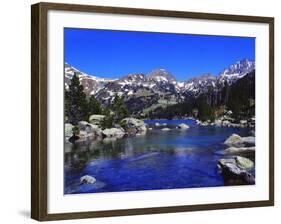 Aigues Tortes Pyrenees-Charles Bowman-Framed Photographic Print