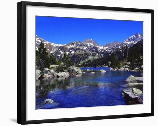 Aigues Tortes Pyrenees-Charles Bowman-Framed Photographic Print