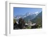 Aiguile du Midi, 3842m, accessed by cable car from Chamonix, from Les Houches, Graian Alps, Haute S-James Emmerson-Framed Photographic Print