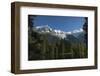 Aiguile du Midi and Mont Blanc, 4809m, and the Glaciers, from the Lake, Chamonix, Haute Savoie, Fre-James Emmerson-Framed Photographic Print
