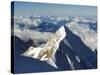 Aiguille De Bionnassay, 4052M, From Mont Blanc, Chamonix, French Alps, France, Europe-Christian Kober-Stretched Canvas