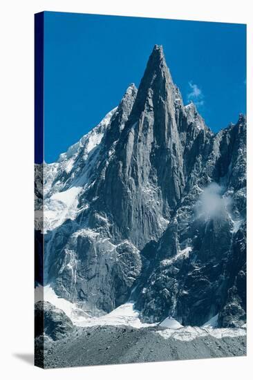 Aiguille du Dru Mont-Blanc-null-Stretched Canvas