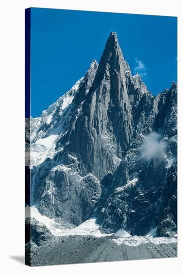 Aiguille du Dru Mont-Blanc-null-Stretched Canvas