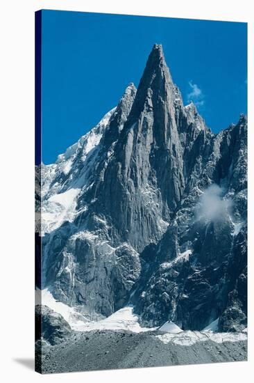 Aiguille du Dru Mont-Blanc-null-Stretched Canvas