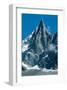 Aiguille du Dru Mont-Blanc-null-Framed Art Print