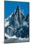 Aiguille du Dru Mont-Blanc-null-Mounted Art Print