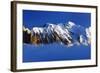 Aiguille Du Midi (3,842M) and Mont Blanc (4,810M) at Sunset, Haute Savoie, France, Europe-Frank Krahmer-Framed Photographic Print