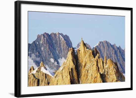 Aiguille Du Midi Cable Car Station, Haute-Savoie, French Alps, France, Europe-Christian Kober-Framed Photographic Print