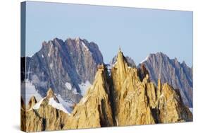 Aiguille Du Midi Cable Car Station, Haute-Savoie, French Alps, France, Europe-Christian Kober-Stretched Canvas