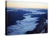 Aiguille Du Midi Cable Car Station, Mont Blanc Range, Chamonix, French Alps, France-Christian Kober-Stretched Canvas