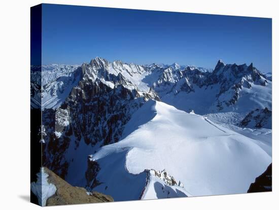 Aiguille Du Midi, Chamonix, France, Europe-Tom Teegan-Stretched Canvas