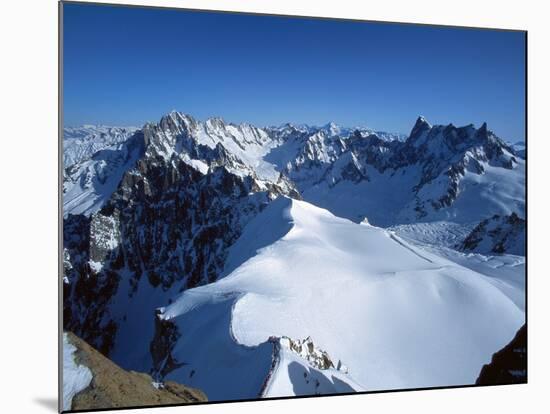 Aiguille Du Midi, Chamonix, France, Europe-Tom Teegan-Mounted Photographic Print