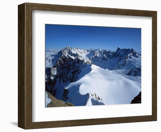 Aiguille Du Midi, Chamonix, France, Europe-Tom Teegan-Framed Photographic Print