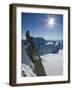 Aiguille du Midi, French Alps, Chamonix, France-Walter Bibikow-Framed Photographic Print