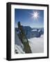 Aiguille du Midi, French Alps, Chamonix, France-Walter Bibikow-Framed Photographic Print