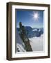 Aiguille du Midi, French Alps, Chamonix, France-Walter Bibikow-Framed Photographic Print