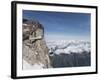 Aiguille Du Midi, Mont Blanc, Haute Savoie, French Alps, France, Europe-Angelo Cavalli-Framed Photographic Print