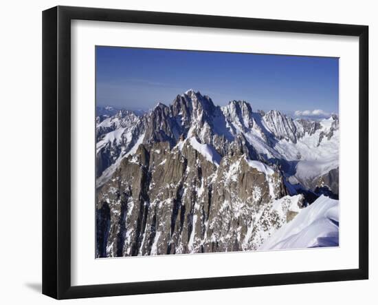 Aiguille Du Midi, Rhone Alpes, France-Jack Jackson-Framed Photographic Print