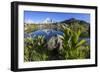 Aiguille Verte from Lac Des Cheserys, Haute Savoie, French Alps, France-Roberto Moiola-Framed Photographic Print