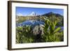 Aiguille Verte from Lac Des Cheserys, Haute Savoie, French Alps, France-Roberto Moiola-Framed Photographic Print