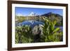 Aiguille Verte from Lac Des Cheserys, Haute Savoie, French Alps, France-Roberto Moiola-Framed Photographic Print