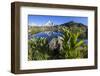Aiguille Verte from Lac Des Cheserys, Haute Savoie, French Alps, France-Roberto Moiola-Framed Photographic Print