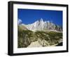 Aiguilles Du Dru, Mont Blanc Range, Chamonix, French Alps, France, Europe-Christian Kober-Framed Photographic Print