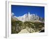 Aiguilles Du Dru, Mont Blanc Range, Chamonix, French Alps, France, Europe-Christian Kober-Framed Photographic Print