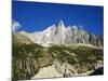 Aiguilles Du Dru, Mont Blanc Range, Chamonix, French Alps, France, Europe-Christian Kober-Mounted Photographic Print