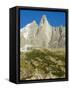 Aiguilles Du Dru, Mont Blanc Range, Chamonix, French Alps, France, Europe-Christian Kober-Framed Stretched Canvas