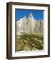 Aiguilles Du Dru, Mont Blanc Range, Chamonix, French Alps, France, Europe-Christian Kober-Framed Photographic Print