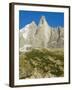 Aiguilles Du Dru, Mont Blanc Range, Chamonix, French Alps, France, Europe-Christian Kober-Framed Photographic Print