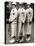 Aileen Riggin, Gertrude Ederle, Helen Wainwright, Three American Olympic Swimming Champions, 1924-American Photographer-Stretched Canvas