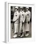 Aileen Riggin, Gertrude Ederle, Helen Wainwright, Three American Olympic Swimming Champions, 1924-American Photographer-Framed Photographic Print