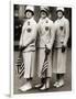 Aileen Riggin, Gertrude Ederle, Helen Wainwright, Three American Olympic Swimming Champions, 1924-American Photographer-Framed Photographic Print