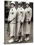 Aileen Riggin, Gertrude Ederle, Helen Wainwright, Three American Olympic Swimming Champions, 1924-American Photographer-Stretched Canvas