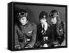 Ailes WINGS by WilliamWellman with Charles Rogers Clara Bow Richard Arlen, 1927 (Oscar, 1927) (b/w -null-Framed Stretched Canvas